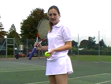 Tenniscourts Attract Girls in Skirts - Part 1