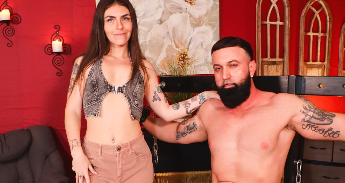 Dominant Kay Rhae pegging Big Shane